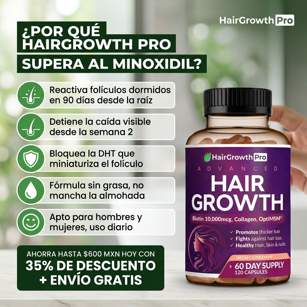 Hair Growth advanced cap -  Recupera tu confianza frente a los demás.
