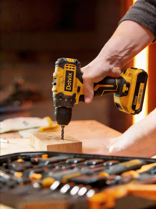 TALADRO INALAMBRICO 1300T PRO + MALETÍN+ KIT DE HIERRAMENTAS + ENVÍO GRATIS