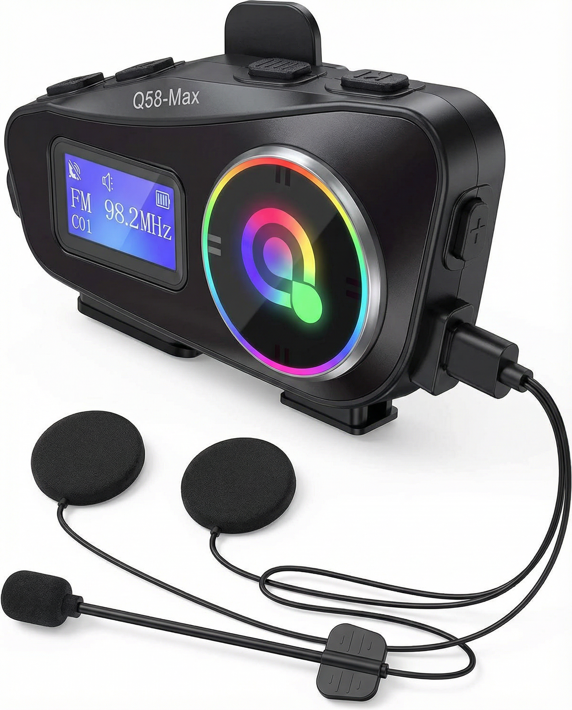 INTERCOMUNICADOR Q58 MAX BLUETOOTH - ¡ÚLTIMAS UNIDADES!